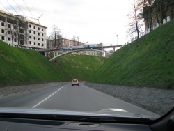 по дороге из кремля в н.новгороде